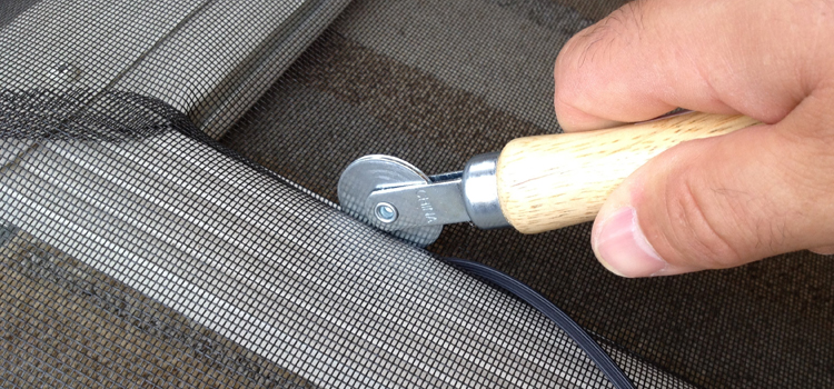 metal screen door repair in Villa Park