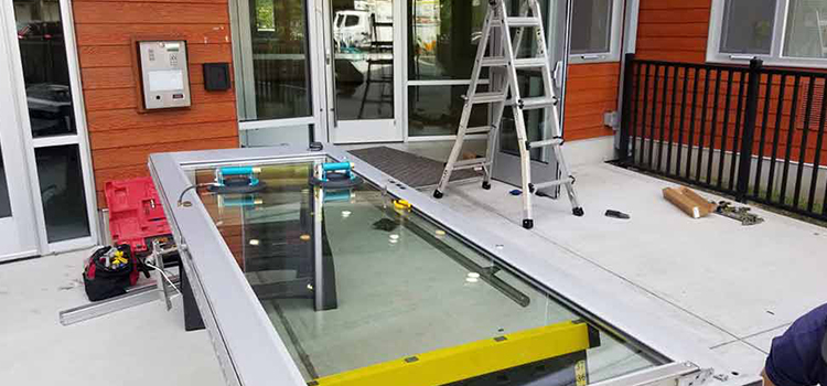 storefront door glass replacement Villa Park